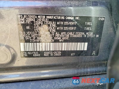Zdjęcie 13 z 13 samochodu: 2024 TOYOTA RAV4 LE VIN:2T3H1RFV6RC266639 - miniatura