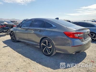 Drugie zdjęcie samochodu z przodu: 2019 HONDA ACCORD SPORT VIN:1HGCV1F32KA048619 - miniatura