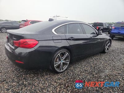 Trzecie zdjęcie samochodu z tyłu: 2019 BMW 430I GRAN COUPE VIN:WBA4J1C57KBM12044 - miniatura