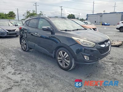 Czwarte zdjęcie samochodu z boku: 2015 HYUNDAI TUCSON LIMITED VIN:KM8JU3AG7FU952237 - miniatura