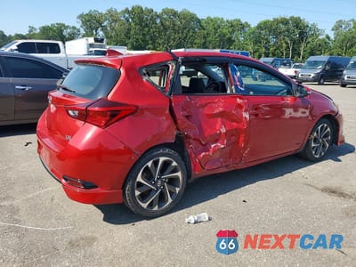 Trzecie zdjęcie samochodu z tyłu: 2016 SCION IM BASE VIN:JTNKARJE4GJ520321 - miniatura