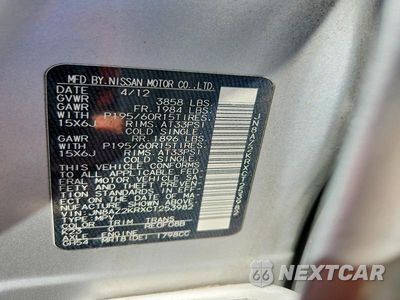 Zdjęcie 13 z 13 samochodu: 2012 NISSAN CUBE 1.8 VIN:JN8AZ2KRXCT253982 - miniatura