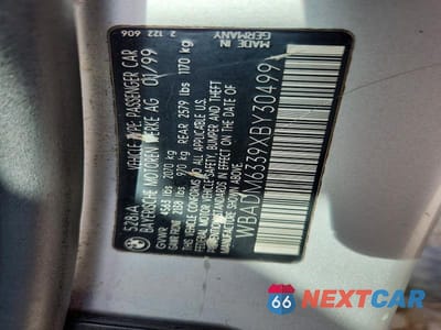 Zdjęcie 12 z 12 samochodu: 1999 BMW 528 I AUTOMATIC VIN:WBADM6339XBY30499 - miniatura