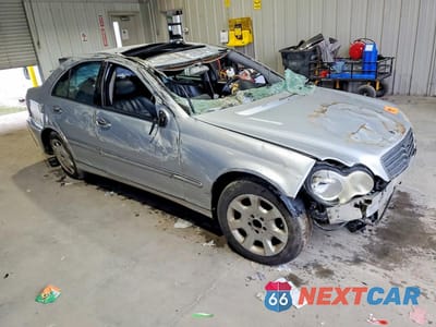 Czwarte zdjęcie samochodu z boku: 2006 MERCEDES-BENZ C 280 4MATIC VIN:WDBRF92H36F789925 - miniatura