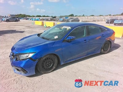 2021 HONDA CIVIC LX 2HGFC2F6XMH532027 - główne zdjęcie licytacji z USA - miniatura