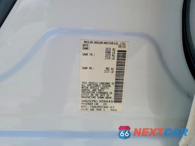 Zdjęcie 12 z 12 samochodu: 2020 NISSAN LEAF SV VIN:1N4AZ1CP9LC309449 - miniatura