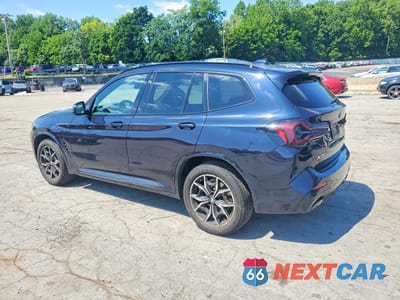 Drugie zdjęcie samochodu z przodu: 2024 BMW X3 XDRIVE30I VIN:5UX53DP01R9V93322 - miniatura