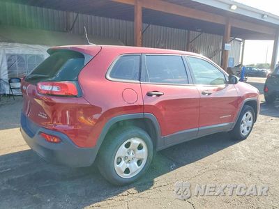 Trzecie zdjęcie samochodu z tyłu: 2016 JEEP CHEROKEE SPORT VIN:1C4PJLAB8GW107866 - miniatura