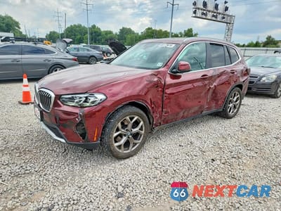 2022 BMW X3 XDRIVE30I 5UX53DP08N9M75472 - główne zdjęcie licytacji z USA - miniatura