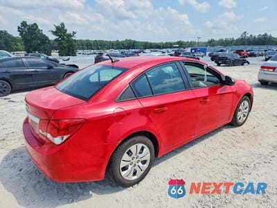 Trzecie zdjęcie samochodu z tyłu: 2014 CHEVROLET CRUZE LS VIN:1G1PA5SH7E7208640 - miniatura