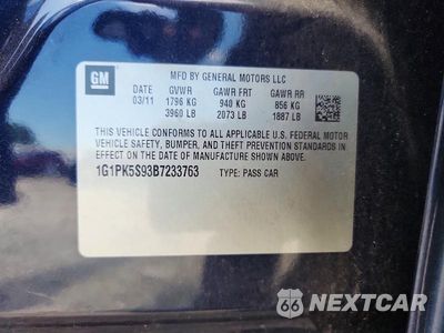 Zdjęcie 12 z 12 samochodu: 2011 CHEVROLET CRUZE ECO VIN:1G1PK5S93B7233763 - miniatura