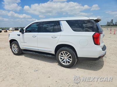 Drugie zdjęcie samochodu z przodu: 2022 GMC YUKON SLT VIN:1GKS1BKT6NR188927 - miniatura