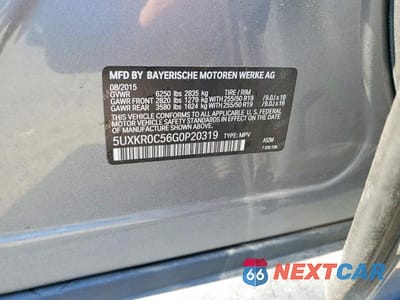 Zdjęcie 14 z 14 samochodu: 2016 BMW X5 XDRIVE35I VIN:5UXKR0C56G0P20319 - miniatura