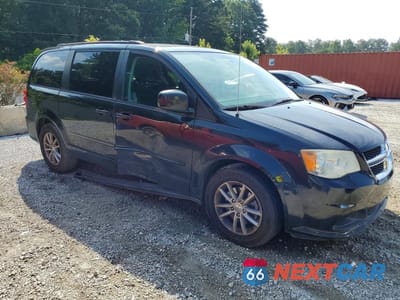 Czwarte zdjęcie samochodu z boku: 2014 DODGE GRAND CARAVAN SXT VIN:2C4RDGCG6ER121805 - miniatura