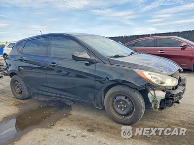 Czwarte zdjęcie samochodu z boku: 2013 HYUNDAI ACCENT GS VIN:KMHCT5AE2DU078916 - miniatura