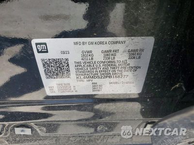 Zdjęcie 12 z 12 samochodu: 2023 BUICK ENCORE GX SELECT VIN:KL4MMDS22PB158277 - miniatura