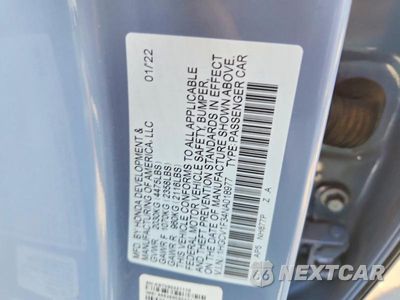 Zdjęcie 12 z 12 samochodu: 2022 HONDA ACCORD SPORT VIN:1HGCV1F34NA018977 - miniatura