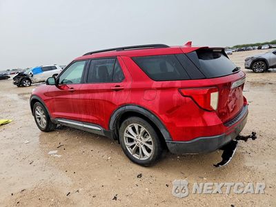 Drugie zdjęcie samochodu z przodu: 2020 FORD EXPLORER XLT VIN:1FMSK7DH9LGB11231 - miniatura