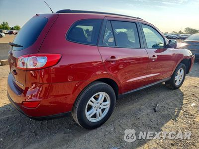 Trzecie zdjęcie samochodu z tyłu: 2010 HYUNDAI SANTA FE GLS VIN:5NMSG3AB4AH394089 - miniatura