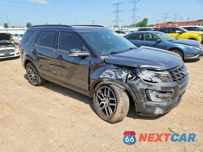Czwarte zdjęcie samochodu z boku: 2017 FORD EXPLORER SPORT VIN:1FM5K8GT9HGD98970 - miniatura