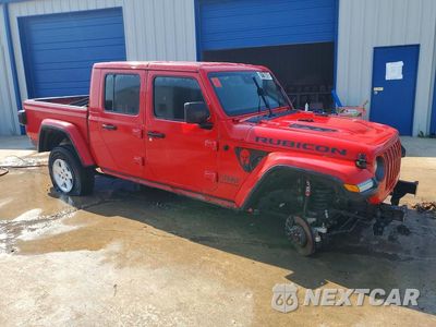 Czwarte zdjęcie samochodu z boku: 2020 JEEP GLADIATOR RUBICON VIN:1C6JJTBG4LL120598 - miniatura