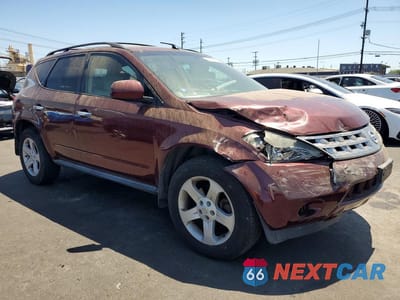 Czwarte zdjęcie samochodu z boku: 2005 NISSAN MURANO S VIN:JN8AZ08W35W432870 - miniatura