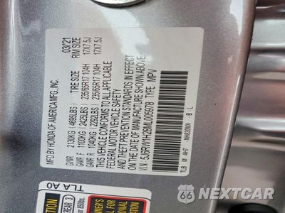 Zdjęcie 13 z 13 samochodu: 2021 HONDA CR-V LX VIN:5J6RW1H28ML005978 - miniatura