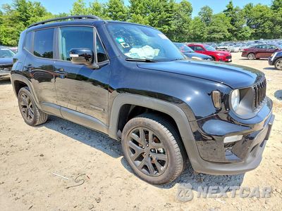 Czwarte zdjęcie samochodu z boku: 2022 JEEP RENEGADE ALTITUDE VIN:ZACNJDE18NPN78552 - miniatura