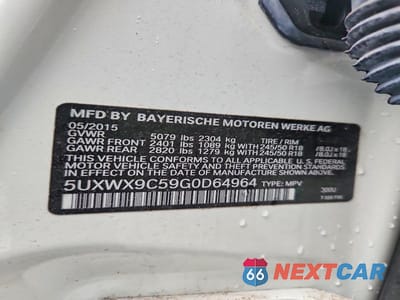 Zdjęcie 13 z 13 samochodu: 2016 BMW X3 XDRIVE28I VIN:5UXWX9C59G0D64964 - miniatura