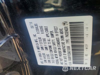 Zdjęcie 12 z 12 samochodu: 2016 ACURA TLX TECH VIN:19UUB1F53GA015568 - miniatura