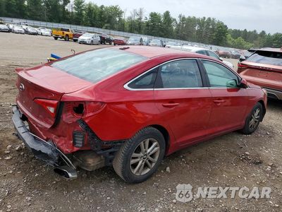 Trzecie zdjęcie samochodu z tyłu: 2017 HYUNDAI SONATA SE VIN:5NPE24AF5HH493358 - miniatura