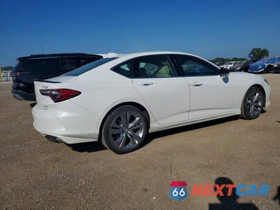 Trzecie zdjęcie samochodu z tyłu: 2021 ACURA TLX TECHNOLOGY VIN:19UUB6F4XMA004602 - miniatura