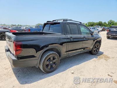 Trzecie zdjęcie samochodu z tyłu: 2025 HONDA RIDGELINE BLACK EDITION VIN:5FPYK3F84SB017682 - miniatura