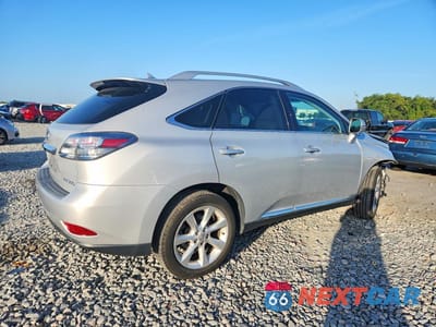 Trzecie zdjęcie samochodu z tyłu: 2010 LEXUS RX 350 VIN:2T2ZK1BA1AC012187 - miniatura