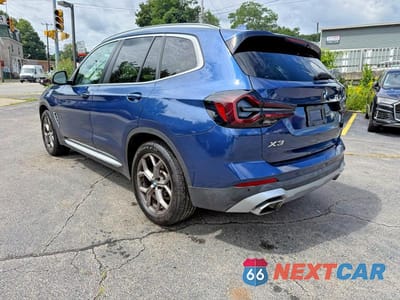 Drugie zdjęcie samochodu z przodu: 2022 BMW X3 XDRIVE30I VIN:5UX53DP07N9J20776 - miniatura