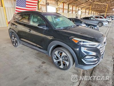 Czwarte zdjęcie samochodu z boku: 2016 HYUNDAI TUCSON LIMITED VIN:KM8J3CA24GU174245 - miniatura