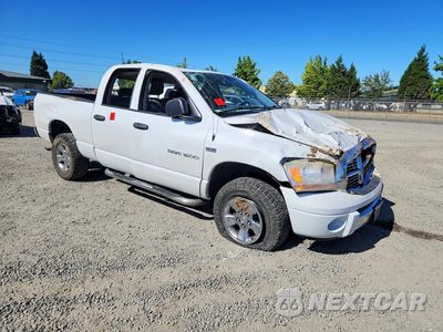 Czwarte zdjęcie samochodu z boku: 2006 DODGE RAM 1500 ST VIN:1D7HU18246S663674 - miniatura