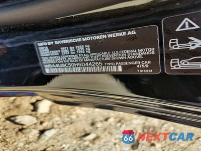 Zdjęcie 12 z 12 samochodu: 2017 BMW 430XI VIN:WBA4U9C50H5D44265 - miniatura