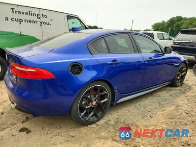 Trzecie zdjęcie samochodu z tyłu: 2019 JAGUAR XE S VIN:SAJAM4FV0KCP43828 - miniatura
