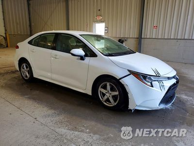 Czwarte zdjęcie samochodu z boku: 2020 TOYOTA COROLLA LE VIN:JTDEPRAE6LJ036094 - miniatura