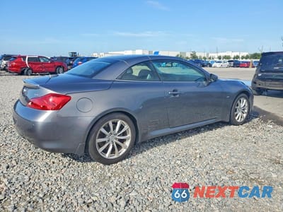 Trzecie zdjęcie samochodu z tyłu: 2014 INFINITI Q60 CONVERTIBLE BASE VIN:JN1CV6FE2EM901278 - miniatura