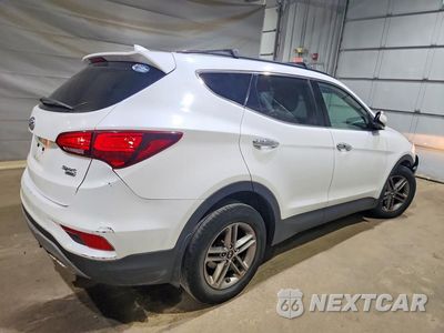 Trzecie zdjęcie samochodu z tyłu: 2018 HYUNDAI SANTA FE SPORT 2.4L VIN:5NMZUDLB3JH104192 - miniatura