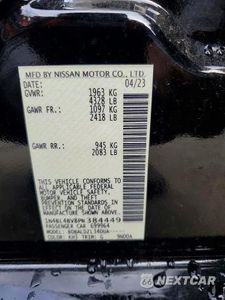 Zdjęcie 13 z 13 samochodu: 2023 NISSAN ALTIMA S VIN:1N4BL4BV8PN384449 - miniatura