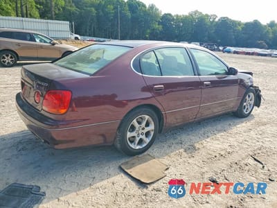 Trzecie zdjęcie samochodu z tyłu: 2002 LEXUS GS 300 VIN:JT8BD69S820155658 - miniatura