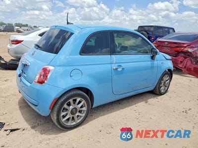 Trzecie zdjęcie samochodu z tyłu: 2017 FIAT 500 POP VIN:3C3CFFKR0HT697909 - miniatura