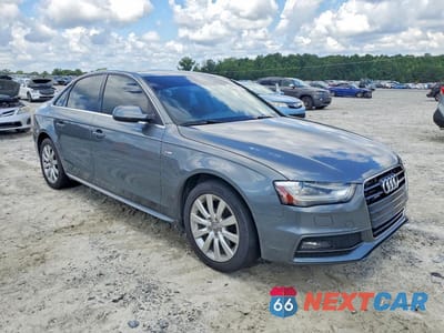 Czwarte zdjęcie samochodu z boku: 2015 AUDI A4 PREMIUM VIN:WAUBFAFL7FN008331 - miniatura