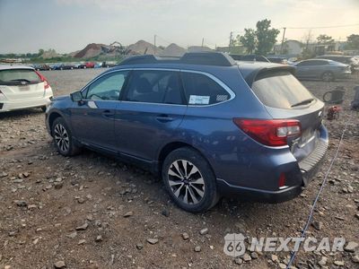 Drugie zdjęcie samochodu z przodu: 2017 SUBARU OUTBACK 2.5I LIMITED VIN:4S4BSANCXH3415733 - miniatura