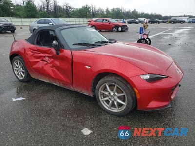 Czwarte zdjęcie samochodu z boku: 2016 MAZDA MX-5 MIATA SPORT VIN:JM1NDAB71G0113847 - miniatura