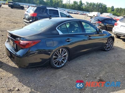Trzecie zdjęcie samochodu z tyłu: 2018 INFINITI Q50 RED SPORT 400 VIN:JN1FV7AR4JM700103 - miniatura