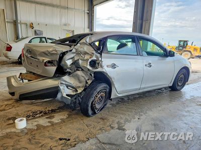 Trzecie zdjęcie samochodu z tyłu: 2017 NISSAN SENTRA S VIN:3N1AB7AP3HY347250 - miniatura